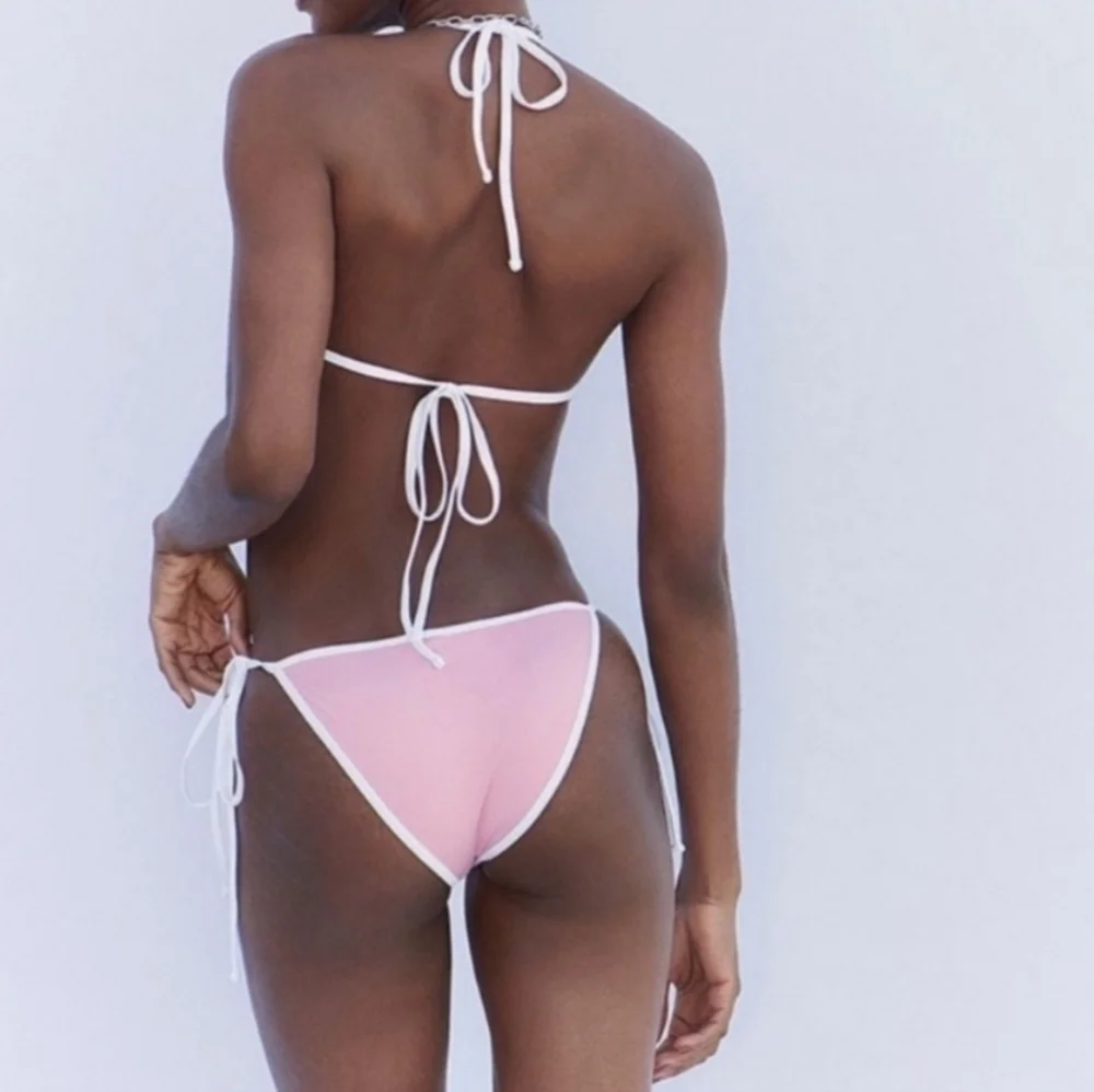 New!Frankies Bikini Amalia‎ One-piece Monokini Pink Heart